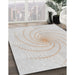 Machine Washable Transitional White Smoke Rug in a Family Room, wshpat3355