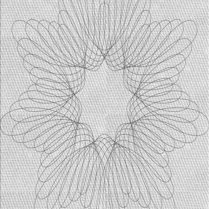 Machine Washable Transitional Platinum Gray Rug, wshpat3356gry