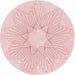 Square Patterned Pastel Red Pink Rug, pat3356rd