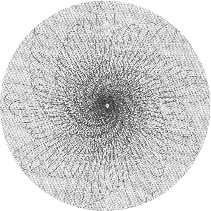 Square Patterned Platinum Gray Rug, pat3357gry