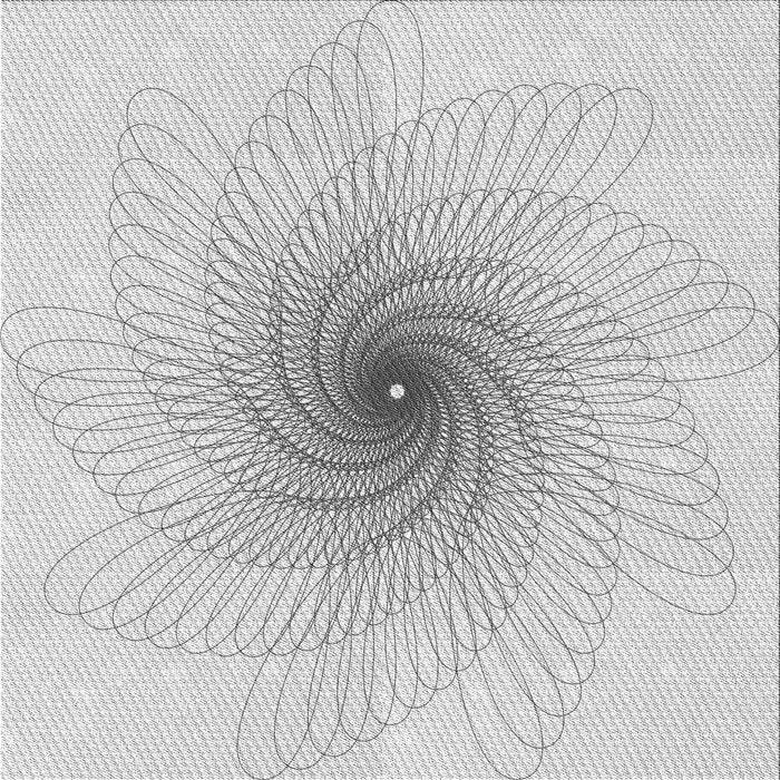 Round Machine Washable Transitional Platinum Gray Rug, wshpat3357gry