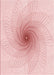 Patterned Pastel Red Pink Rug, pat3357rd