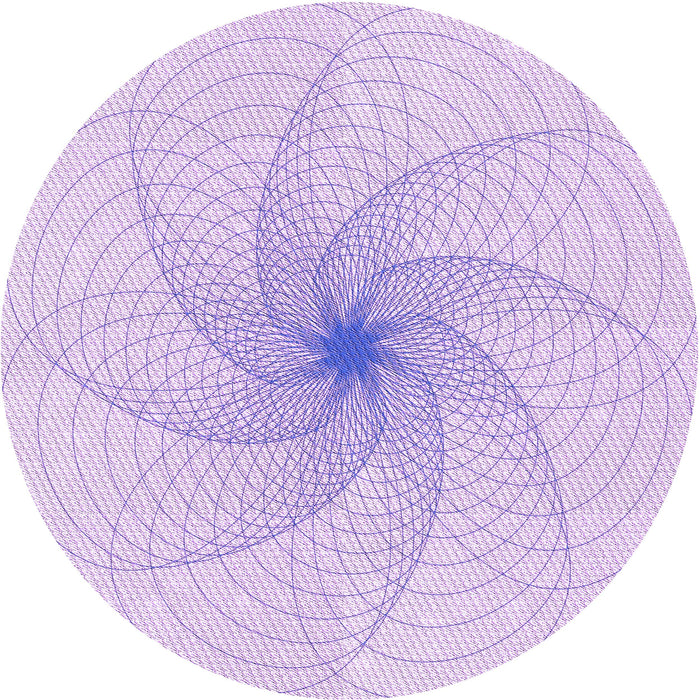 Square Machine Washable Transitional Bright Lilac Purple Rug in a Living Room, wshpat3358pur