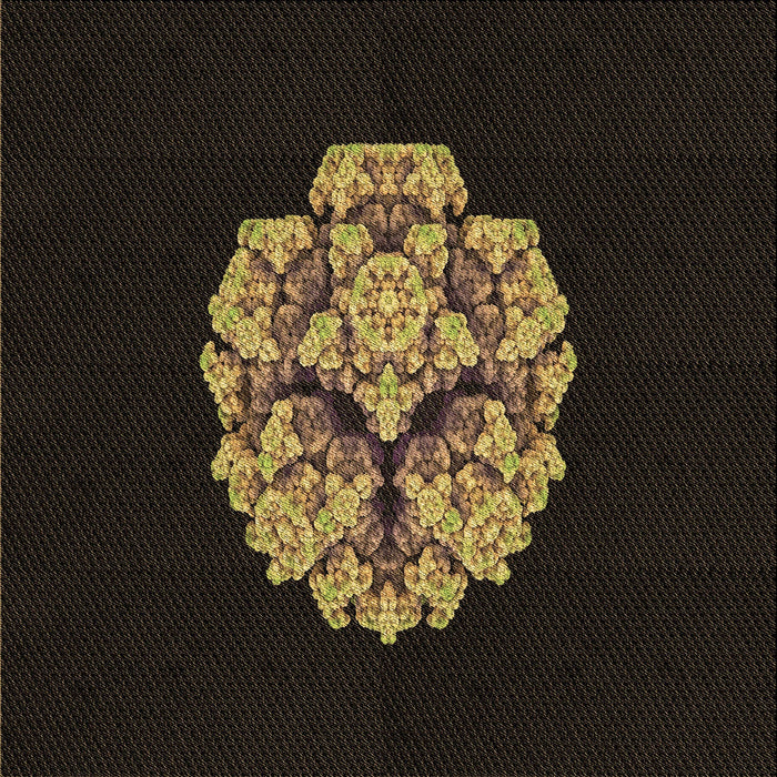 Round Patterned Red Brown Rug, pat3359brn