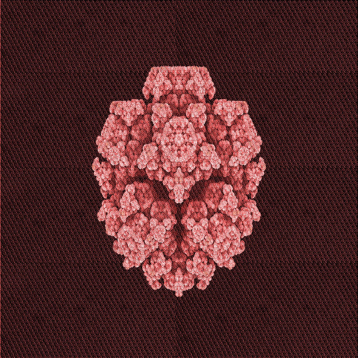 Round Patterned Chocolate Brown Rug, pat3359rd