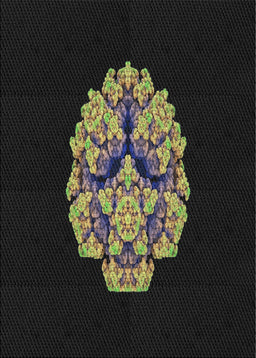 Machine Washable Transitional Carbon Gray Rug, wshpat3359