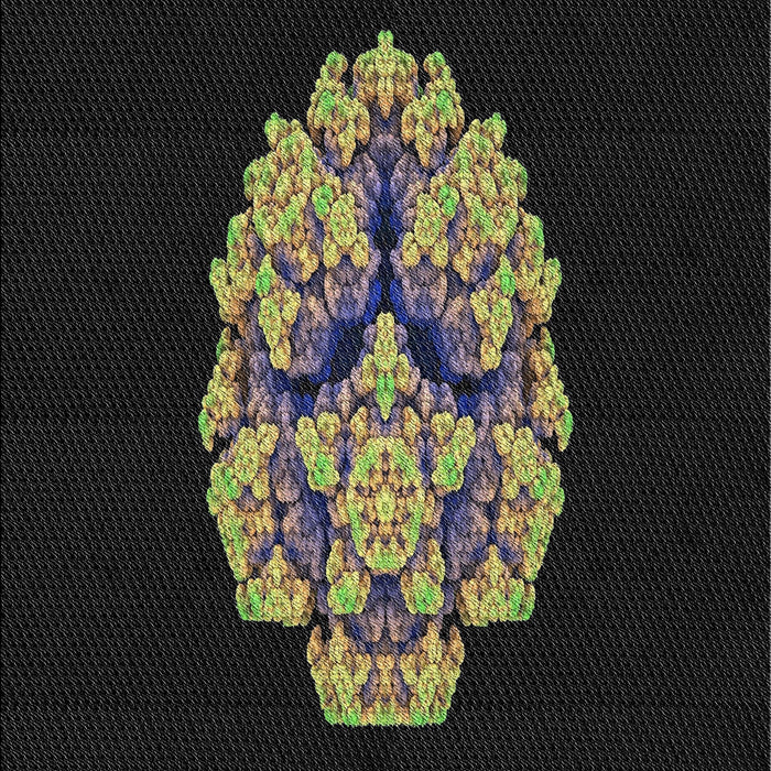 Patterned Carbon Gray Novelty Rug, pat3359