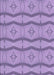 Machine Washable Transitional Bright Lilac Purple Rug, wshpat336blu