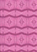 Machine Washable Transitional Deep Pink Rug, wshpat336pur