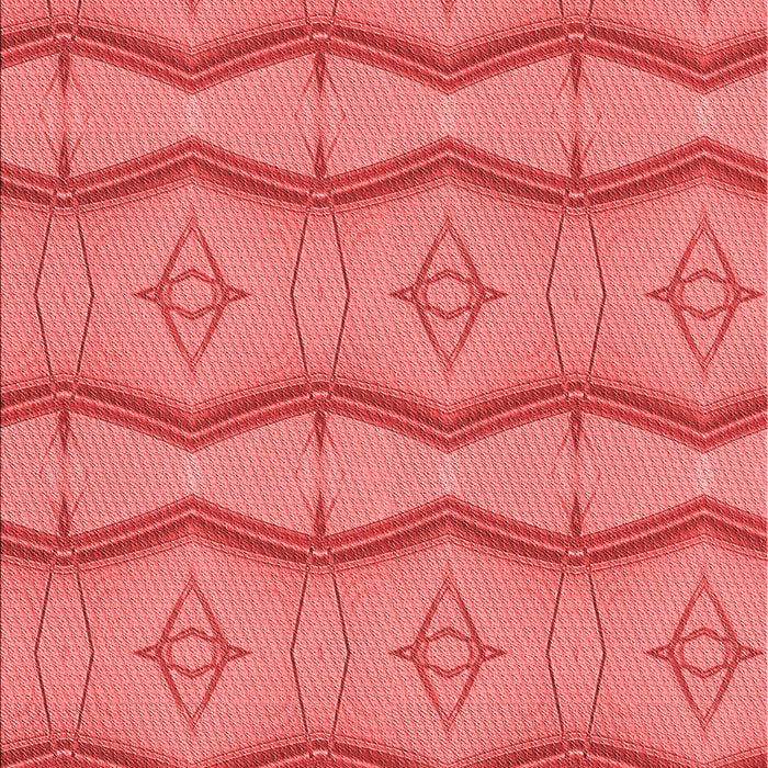 Patterned Ruby Red Rug, pat336rd