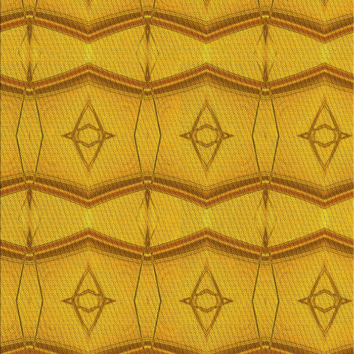 Machine Washable Transitional Orange Rug, wshpat336yw