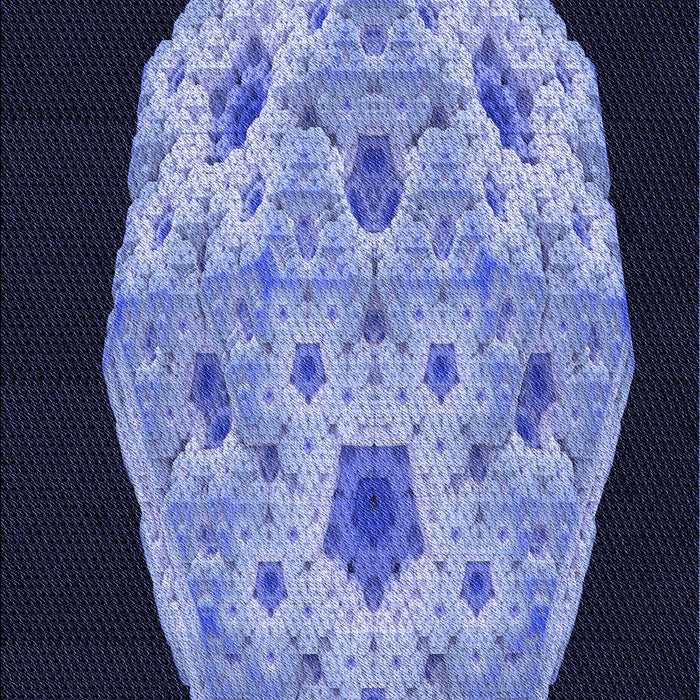 Patterned Sky Blue Rug, pat3360blu