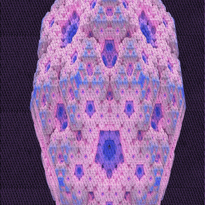 Machine Washable Transitional Orchid Purple Rug, wshpat3360pur