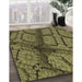 Patterned Milk Chocolate Brown Rug in Family Room, pat3361brn