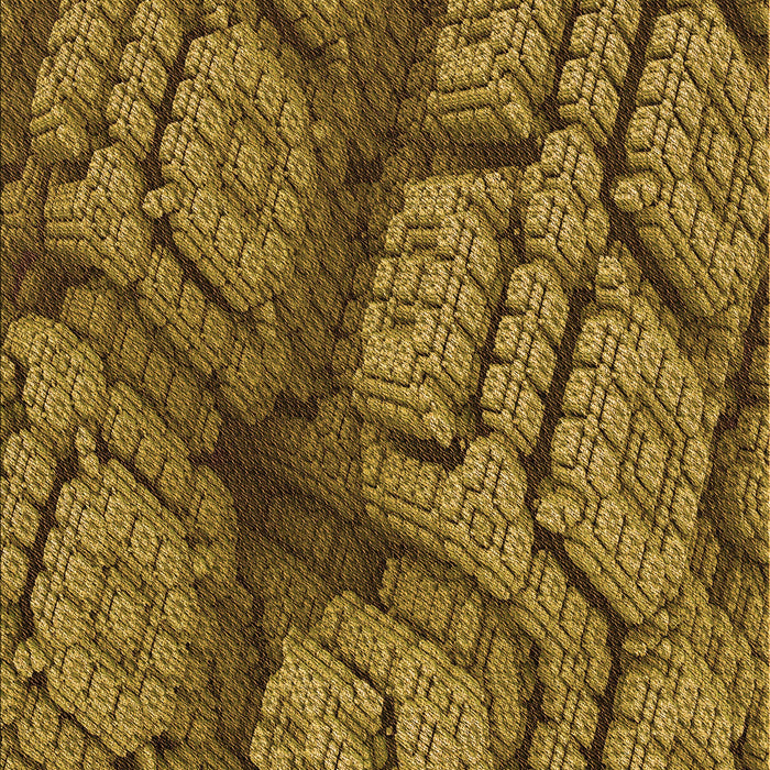 Patterned Caramel Brown Rug, pat3361org