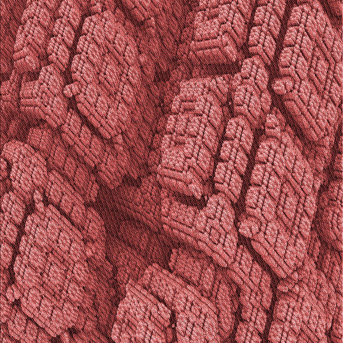 Patterned Red Rug, pat3361rd