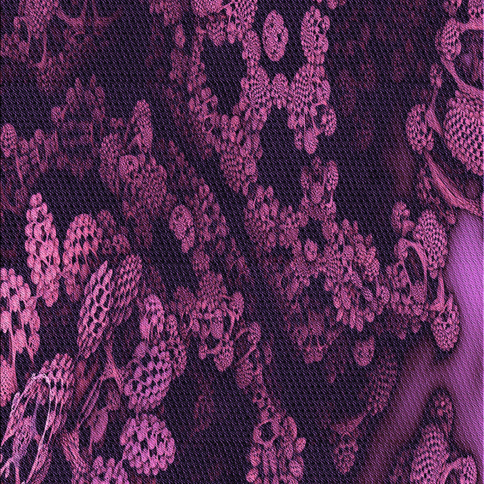 Patterned Purple Lily Purple Rug, pat3362pur