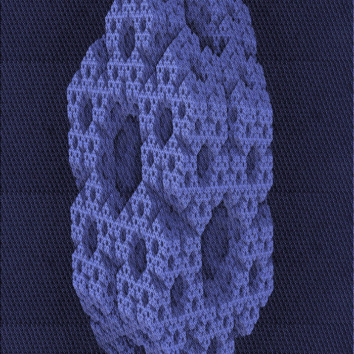 Machine Washable Transitional Night Blue Rug, wshpat3363blu