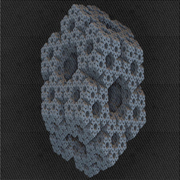 Sideview of Machine Washable Transitional Black Rug, wshpat3363