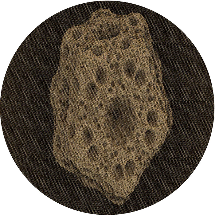 Square Patterned Red Brown Rug, pat3364brn