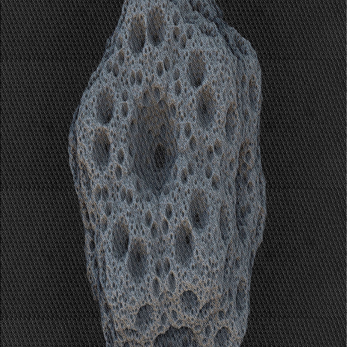 Patterned Gray Novelty Rug, pat3364