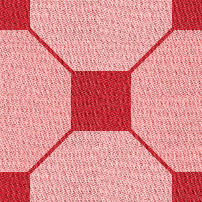 Round Patterned Pastel Pink Rug, pat3365rd