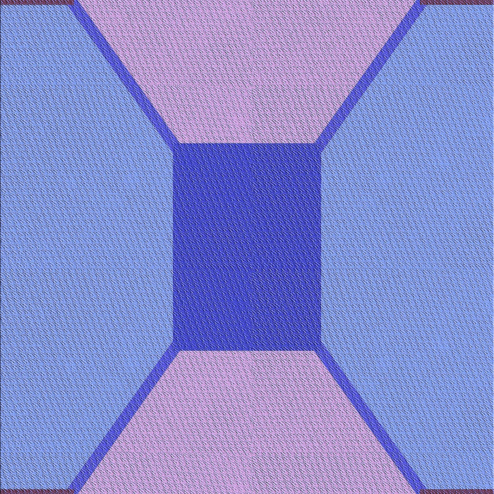 Patterned Purple Mimosa Purple Rug, pat3366blu