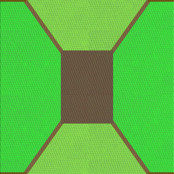 Machine Washable Transitional Dark Lime Green Rug, wshpat3366grn