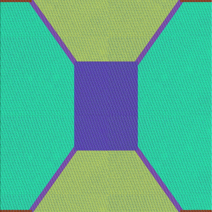 Patterned Khaki Green Rug, pat3366lblu