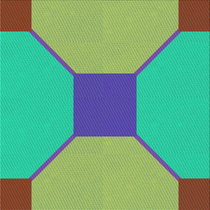 Round Machine Washable Transitional Khaki Green Rug, wshpat3366lblu