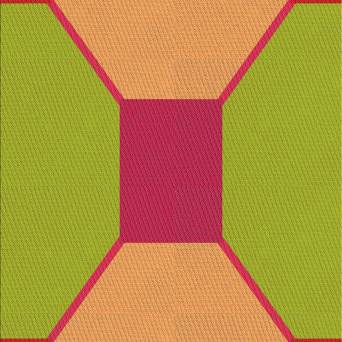 Machine Washable Transitional Orange Red Orange Rug, wshpat3366org