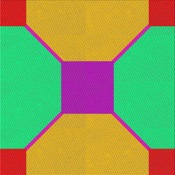 Sideview of Machine Washable Transitional Green Rug, wshpat3366