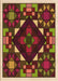 Patterned Peru Brown Rug, pat3367org