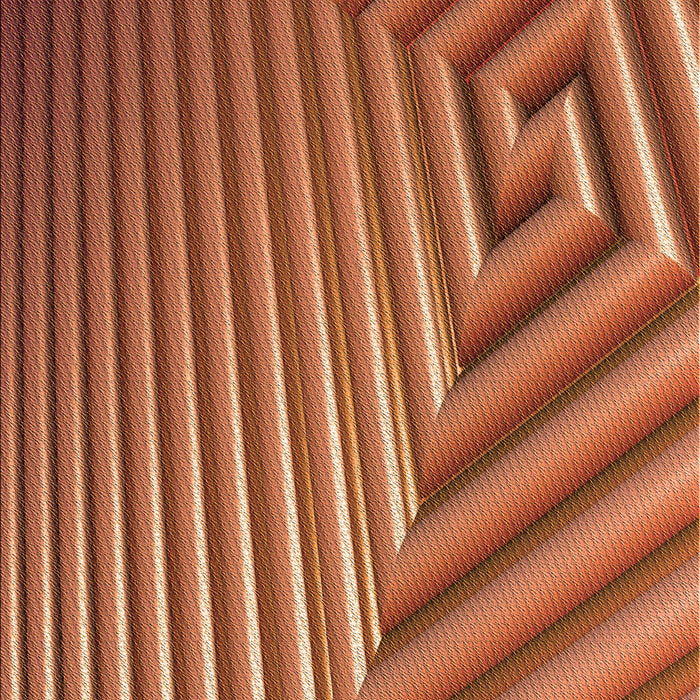 Patterned Mahogany Brown Rug, pat3368org