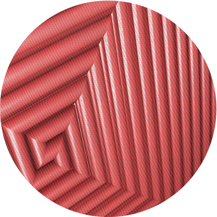 Square Machine Washable Transitional Red Rug in a Living Room, wshpat3368rd