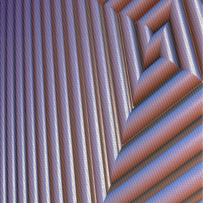 Patterned Purple Novelty Rug, pat3368