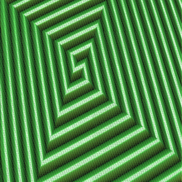 Patterned Deep Emerald Green Rug, pat3369grn