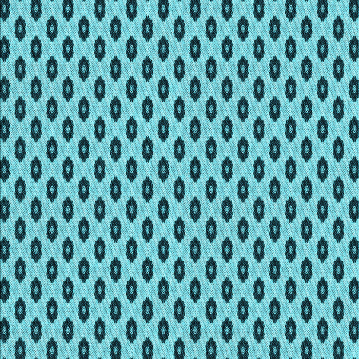 Machine Washable Transitional Teal Green Rug, wshpat337lblu