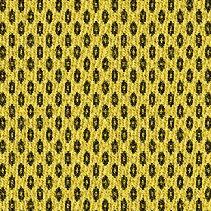 Patterned Yellow Rug, pat337yw