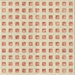 Round Patterned Vanilla Gold Rug, pat3370brn