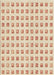Patterned Vanilla Gold Rug, pat3370brn