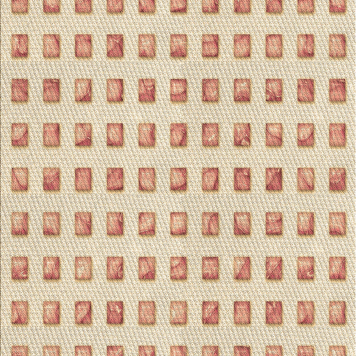 Machine Washable Transitional Vanilla Gold Rug, wshpat3370brn