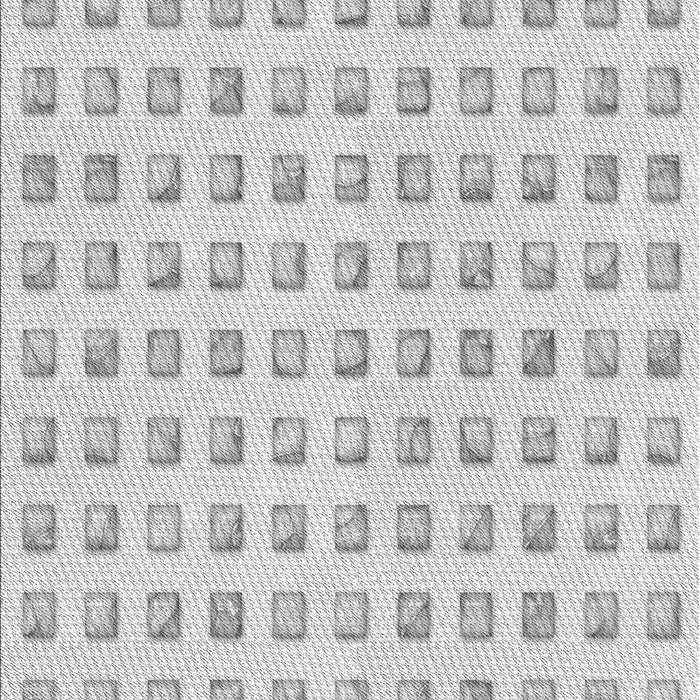 Patterned Platinum Gray Rug, pat3370gry