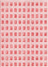 Patterned Light Red Pink Rug, pat3370rd