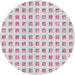 Sideview of Patterned Off-White Novelty Rug, pat3370