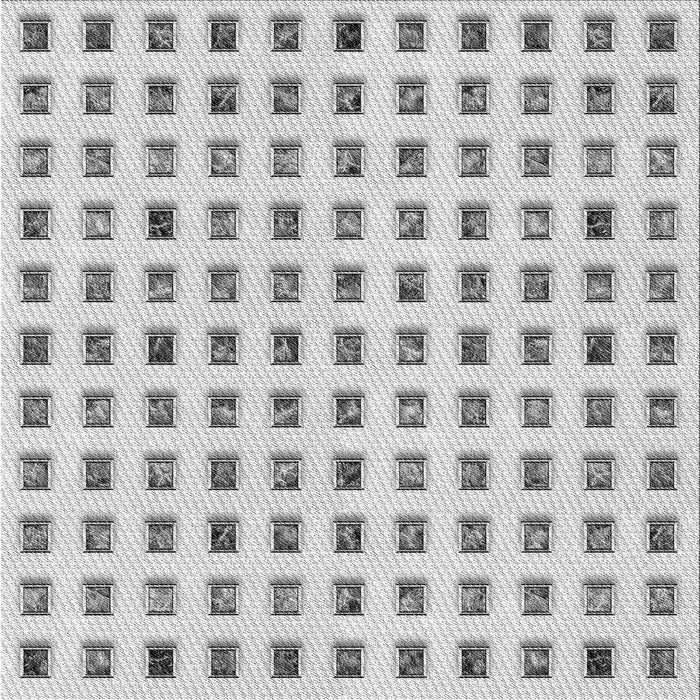 Round Patterned Platinum Gray Rug, pat3371gry