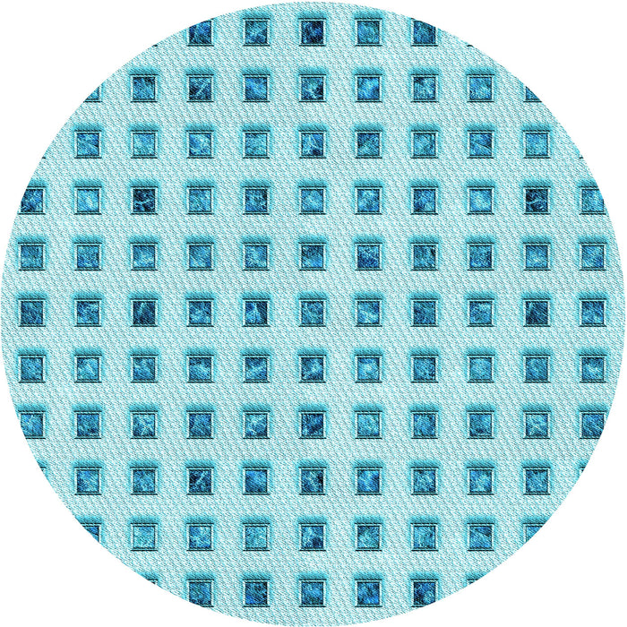 Square Machine Washable Transitional Blue Rug in a Living Room, wshpat3371lblu