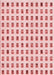 Patterned Red Rug, pat3371rd