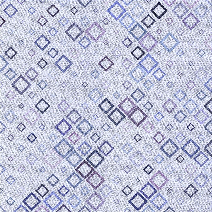 Round Machine Washable Transitional Lavender Blue Rug, wshpat3372blu