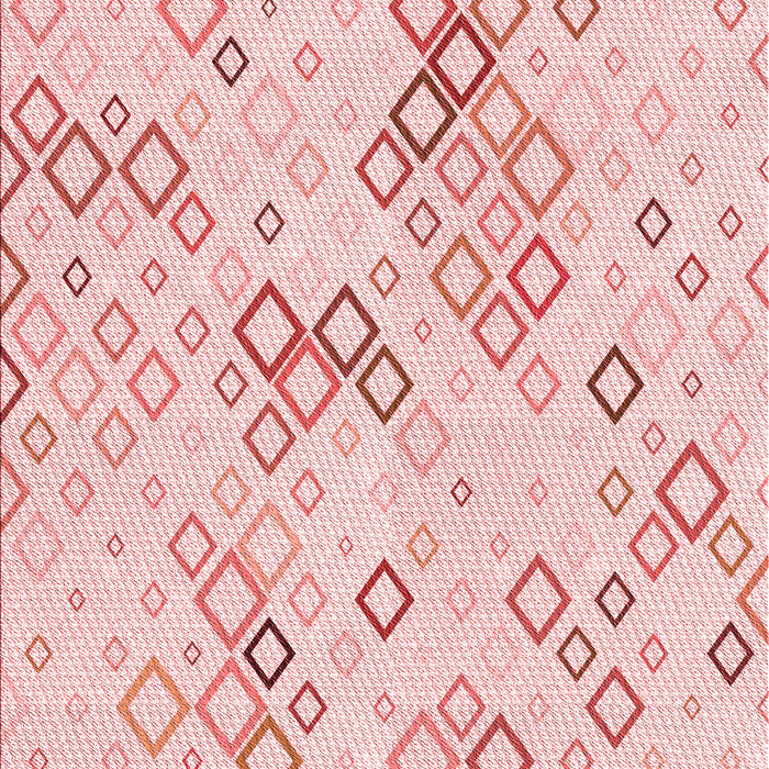 Patterned Light Rose Pink Rug, pat3372rd